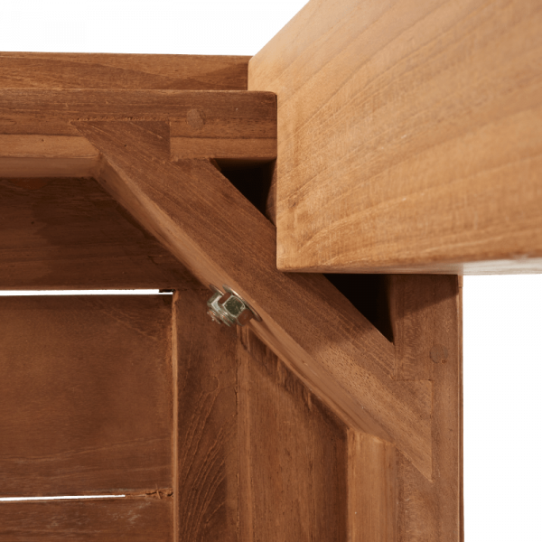 Teakhouten tafel Salentein, 240x100 cm. - Afbeelding 3