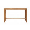 Bartafel/rooktafel 180x70 cm met 6 krukken, teakhout - Afbeelding 5